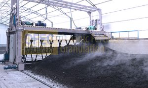 Slot-Type Compost Turner