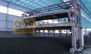 Slot-Type Compost Turner